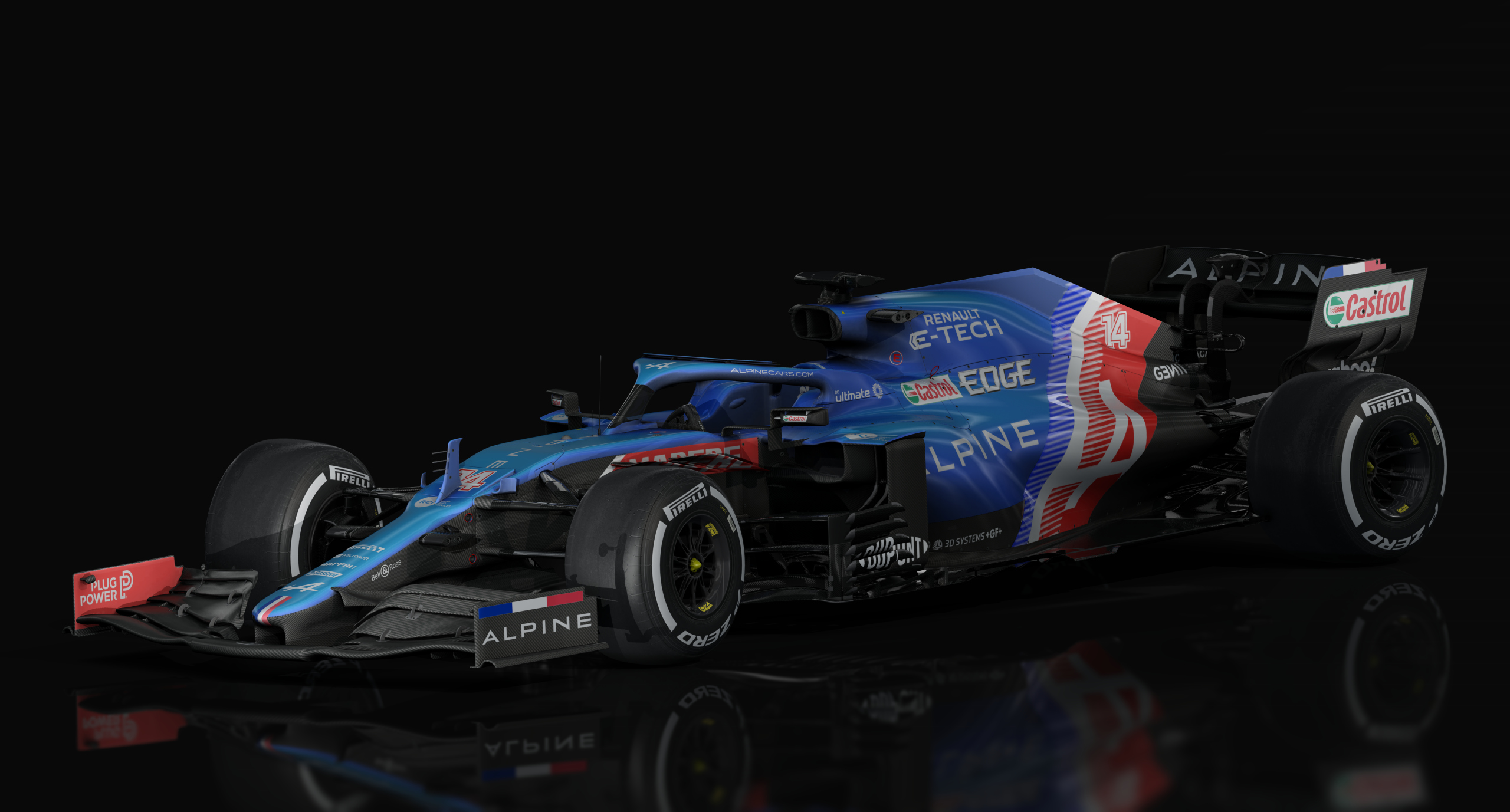Formula Hybrid 2021, skin 14_Alpine_Alonso