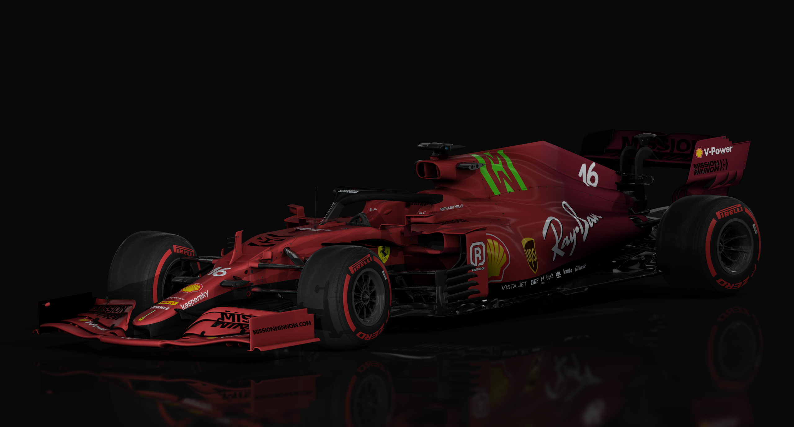 Formula Hybrid 2021, skin 16_Ferrari_SF21_MW