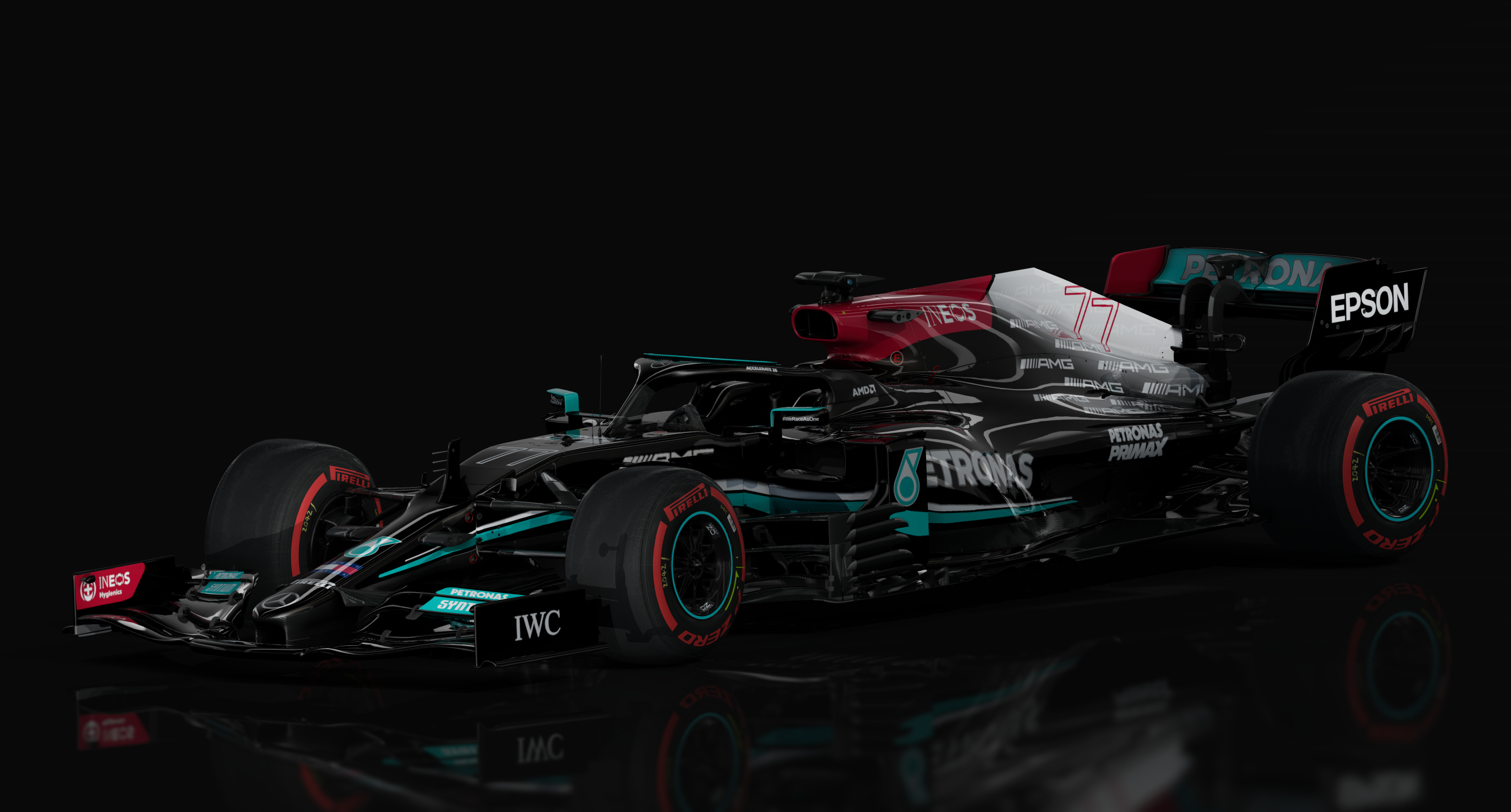 Formula Hybrid 2021, skin 77_Mercedes-AMG_F1_W12_E_Performance