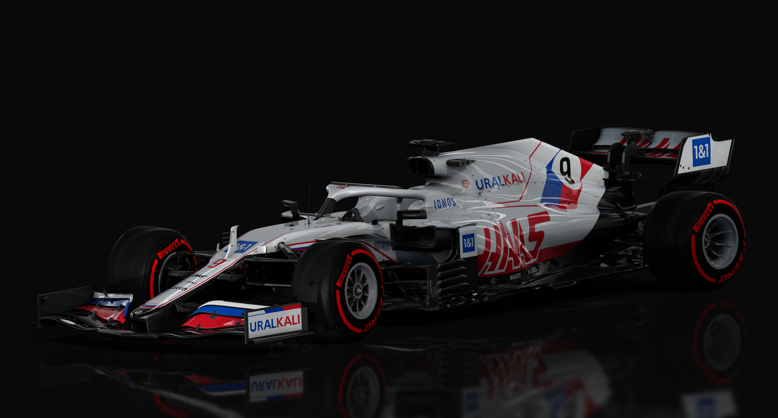 Formula Hybrid 2021, skin Haas_VF21_09_Mazepin_4K