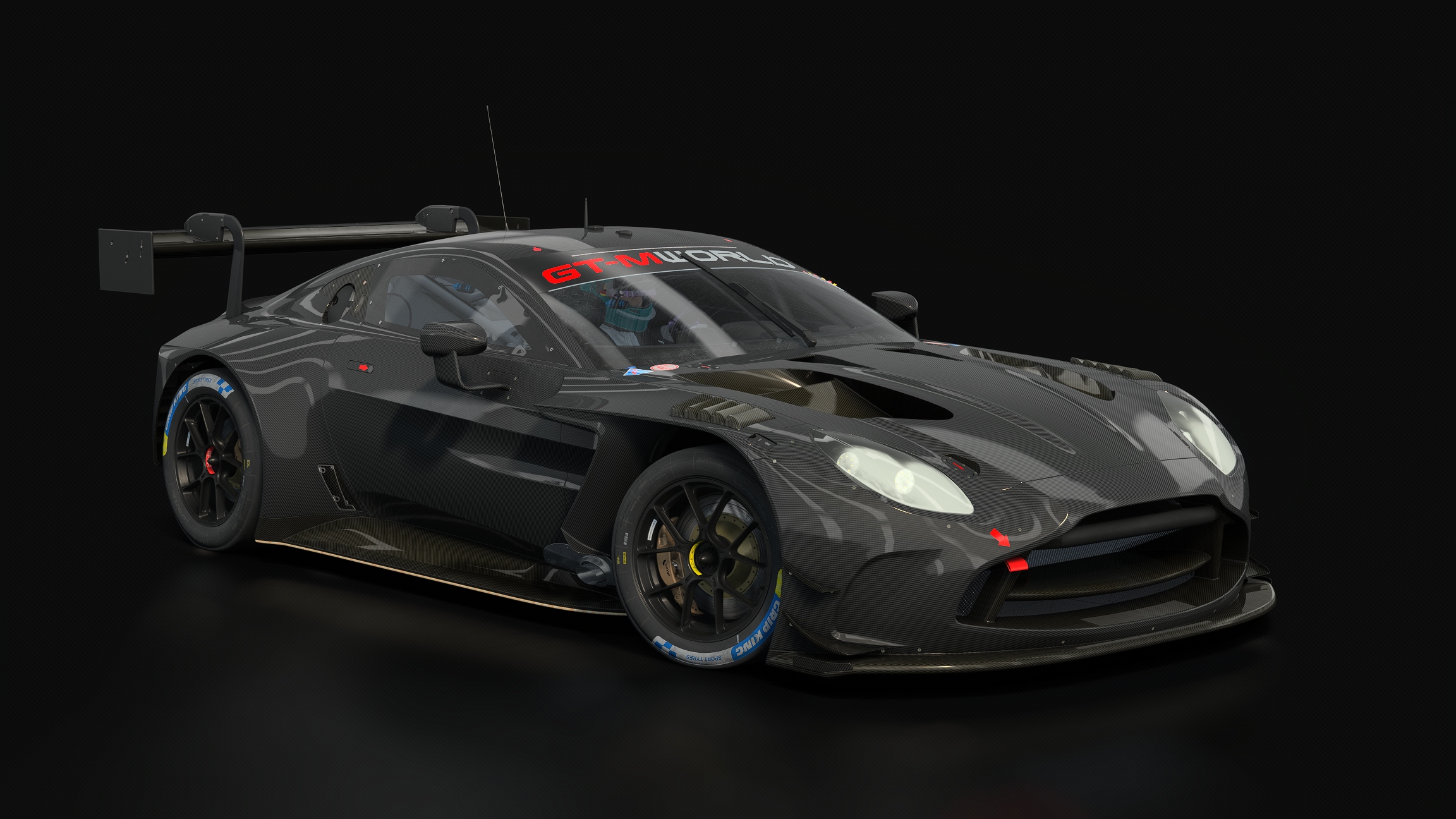 GT-M Adonis V8 Evo, skin 06_carbon