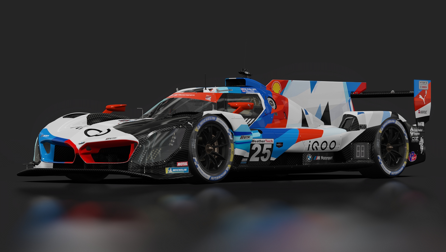 BMW M Hybrid V8, skin 2024_IMSA_TEAM_RLL_25