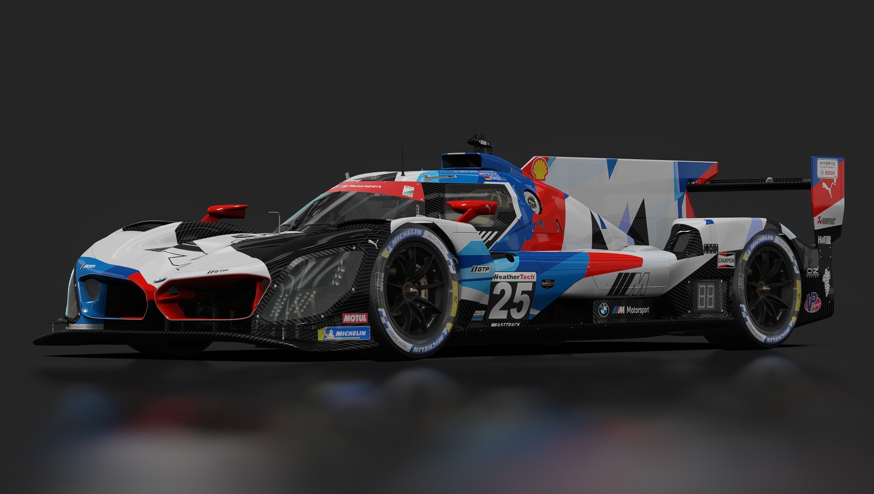 BMW M Hybrid V8, skin 2025_IMSA_TEAM_RLL_225