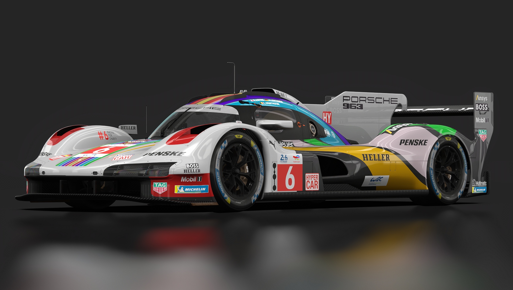 Porsche 963 GTP, skin 2023_WEC_LeMans_6