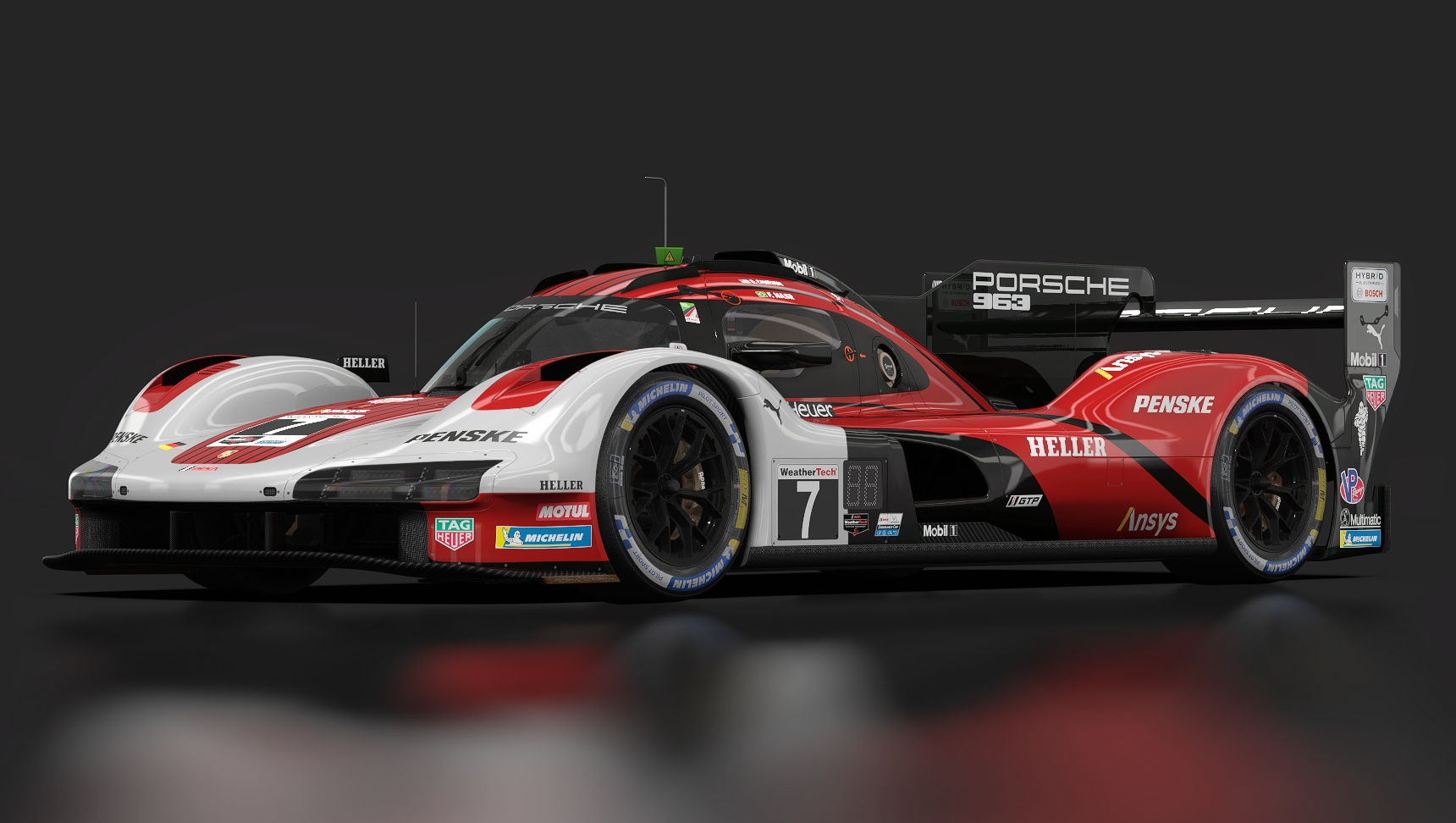 Porsche 963 GTP, skin 2024_IMSA_7