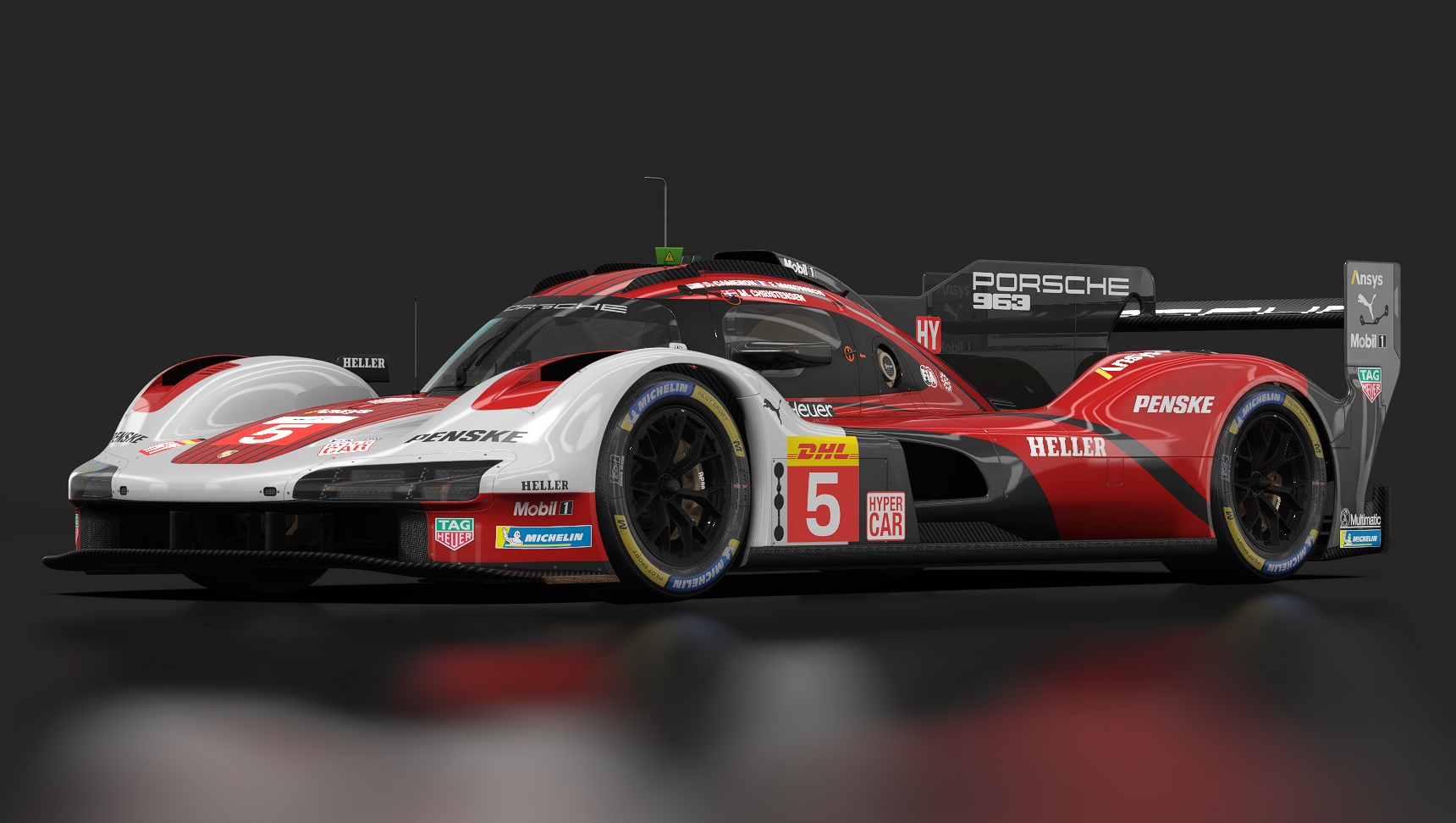 Porsche 963 GTP, skin 2024_WEC_5