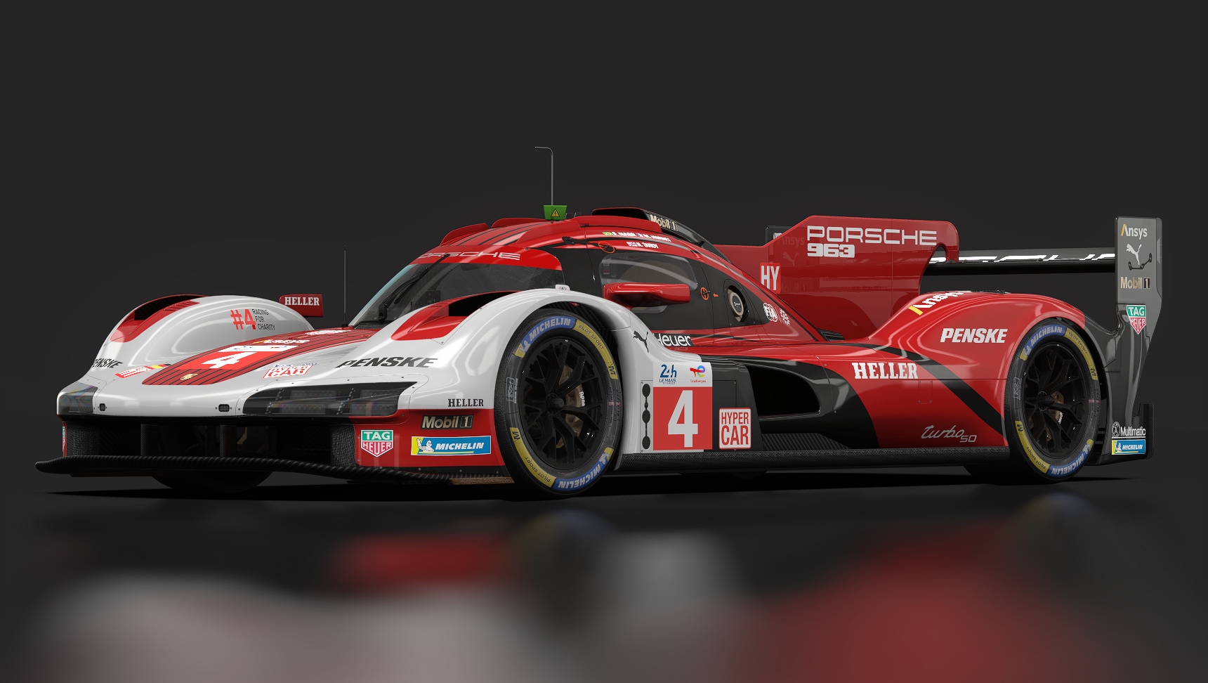 Porsche 963 GTP, skin 2024_WEC_LeMans_4