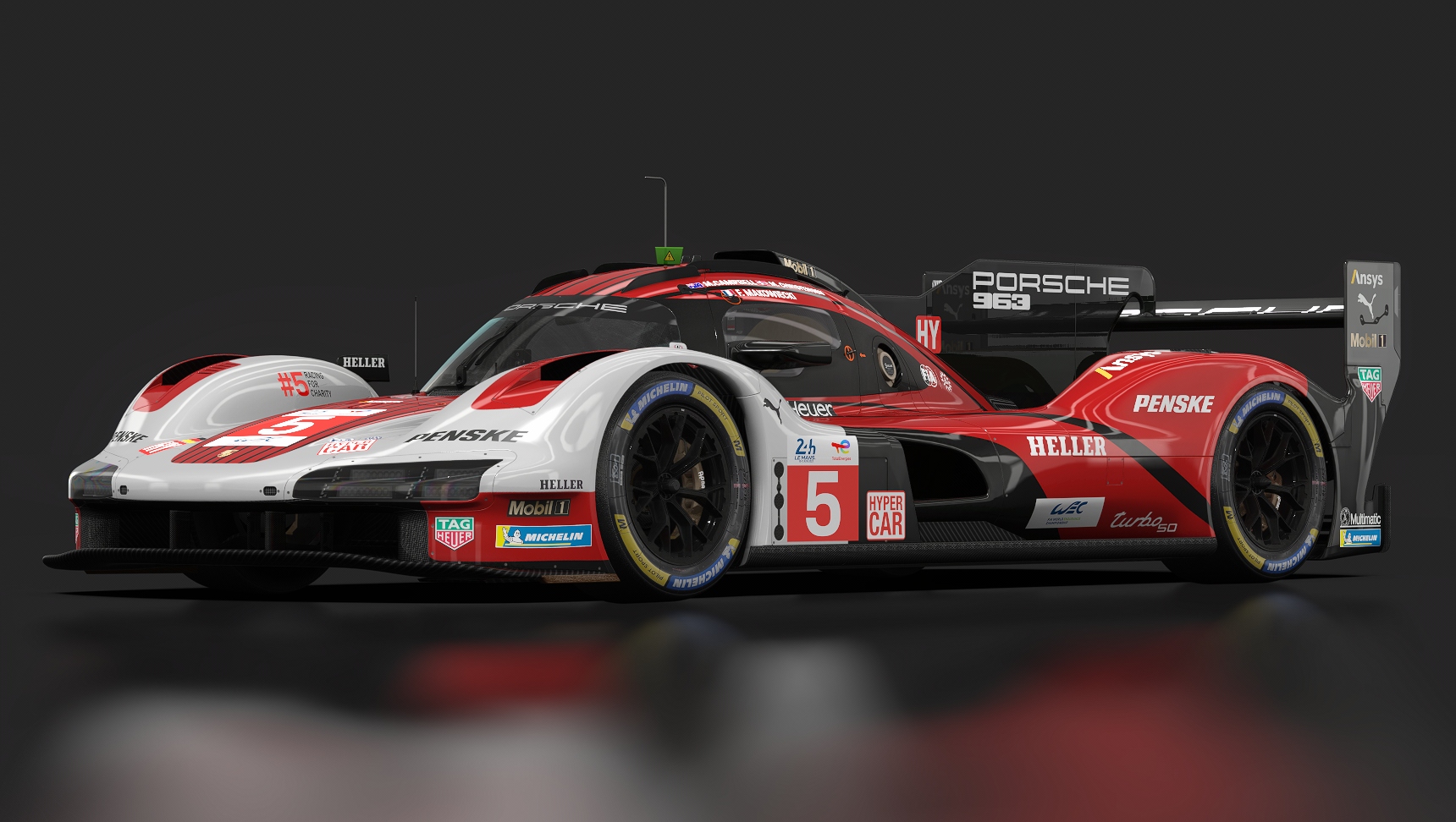 Porsche 963 GTP, skin 2024_WEC_LeMans_5