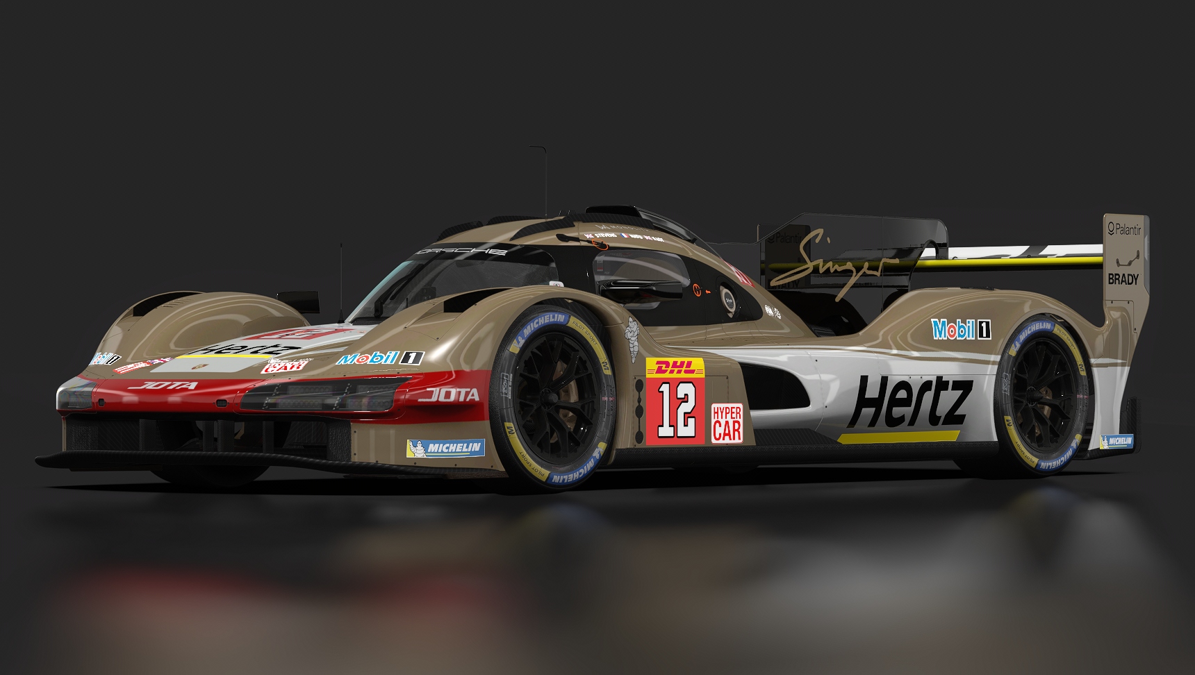 Porsche 963 GTP, skin 2024_WEC_Team_Jota_12
