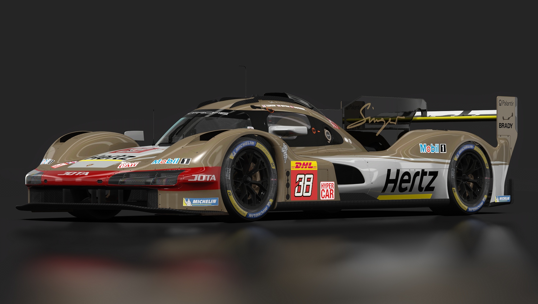Porsche 963 GTP, skin 2024_WEC_Team_Jota_38