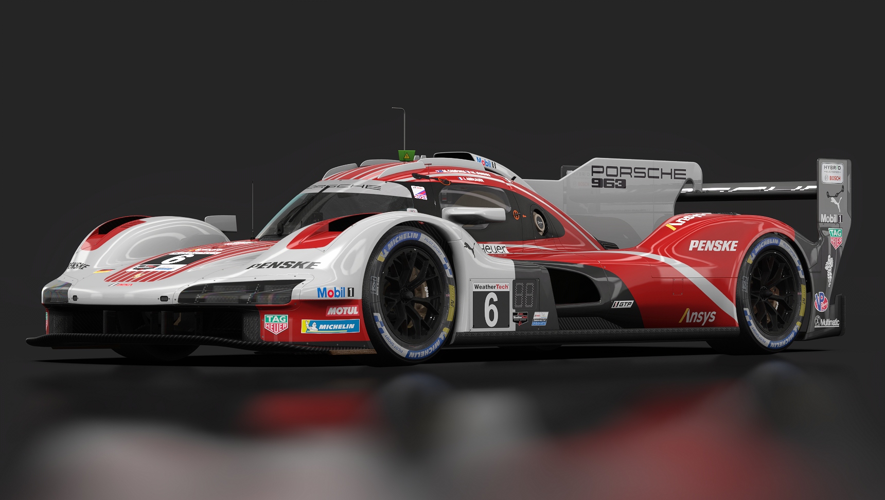 Porsche 963 GTP, skin 2025_IMSA_6