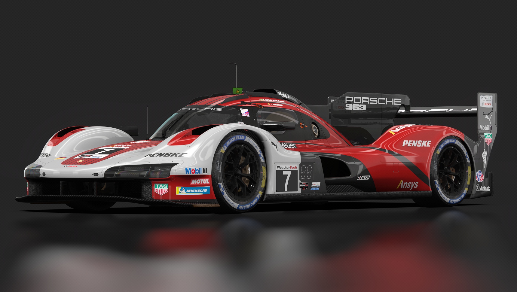 Porsche 963 GTP, skin 2025_IMSA_7