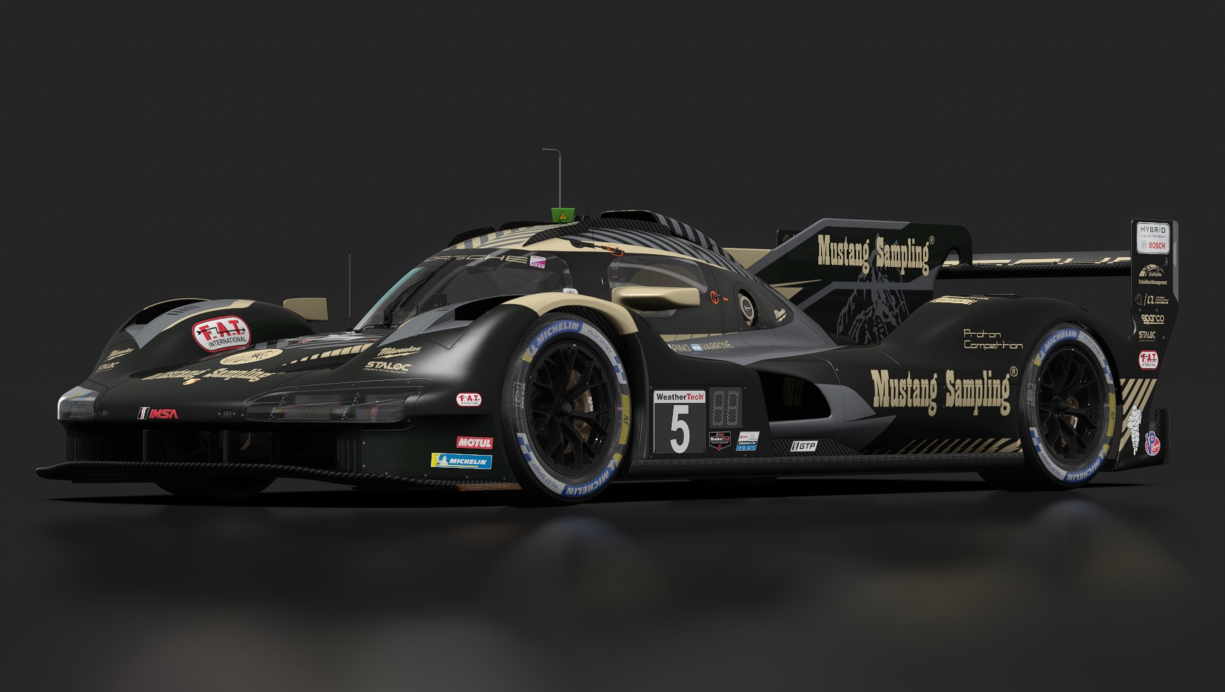 Porsche 963 GTP, skin 2025_IMSA_Proton_5