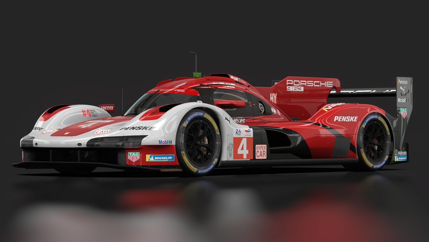 Porsche 963 GTP, skin 2025_WEC_LeMans_4
