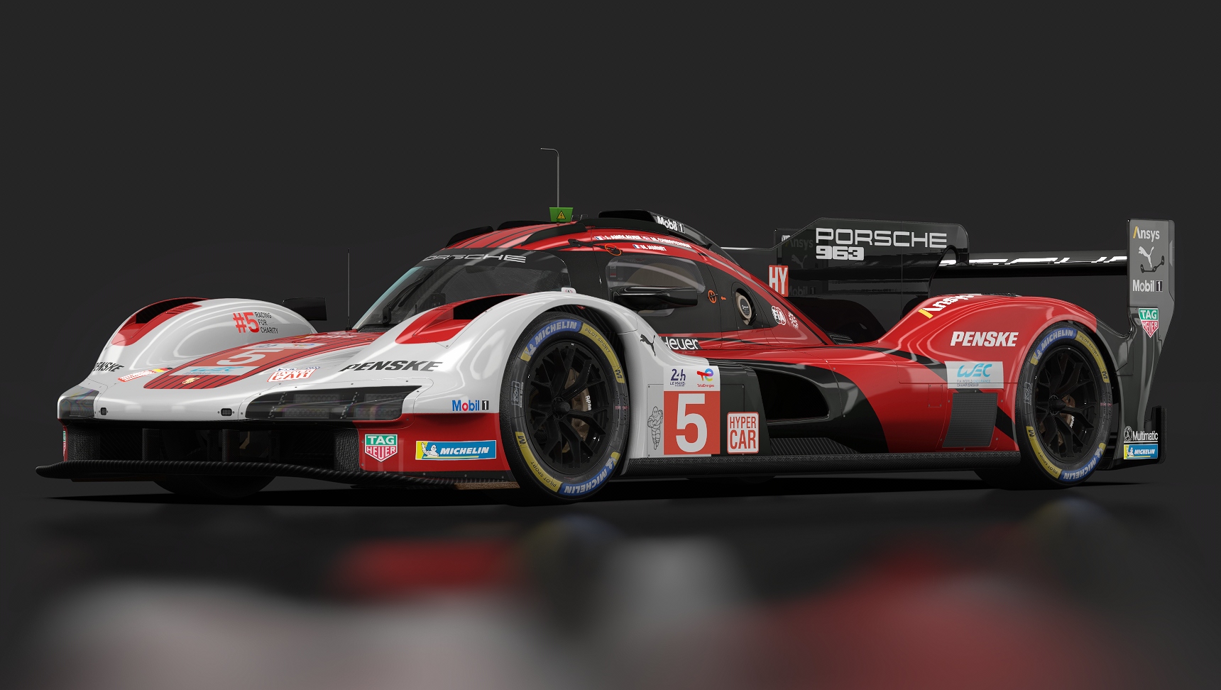 Porsche 963 GTP, skin 2025_WEC_LeMans_5