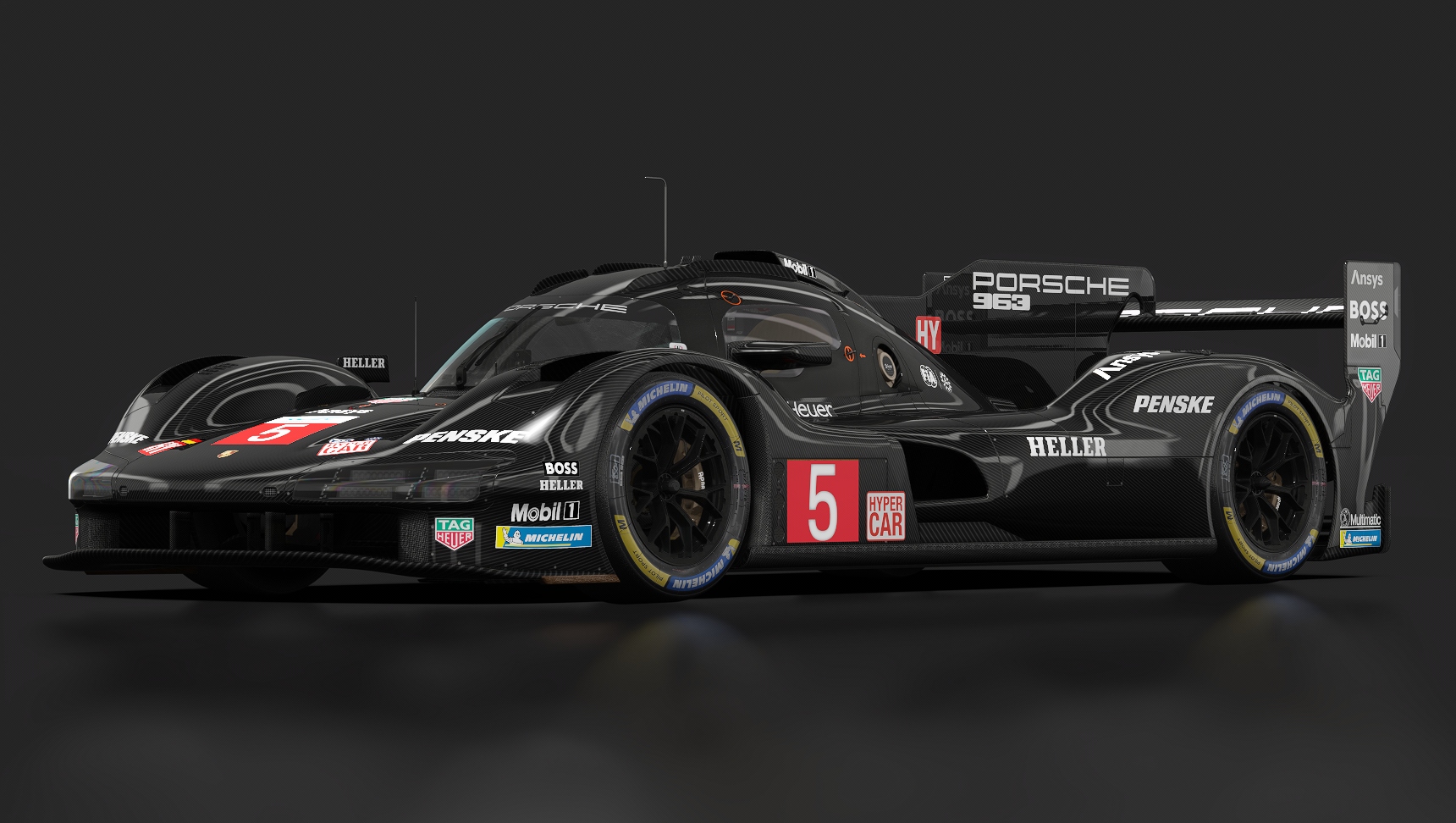 Porsche 963 GTP, skin TEST_Porsche_Spa