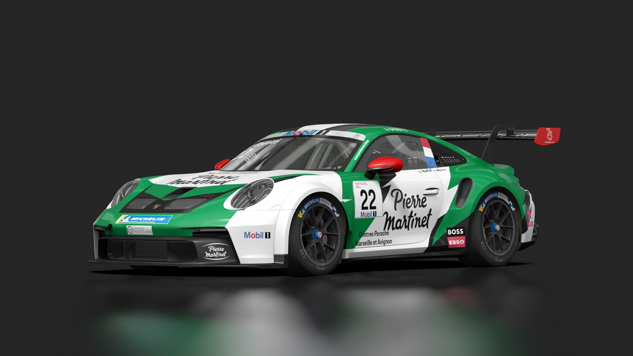 Porsche 911 (992) GT3 Cup, skin 22_ghiretti_pmsc_2023