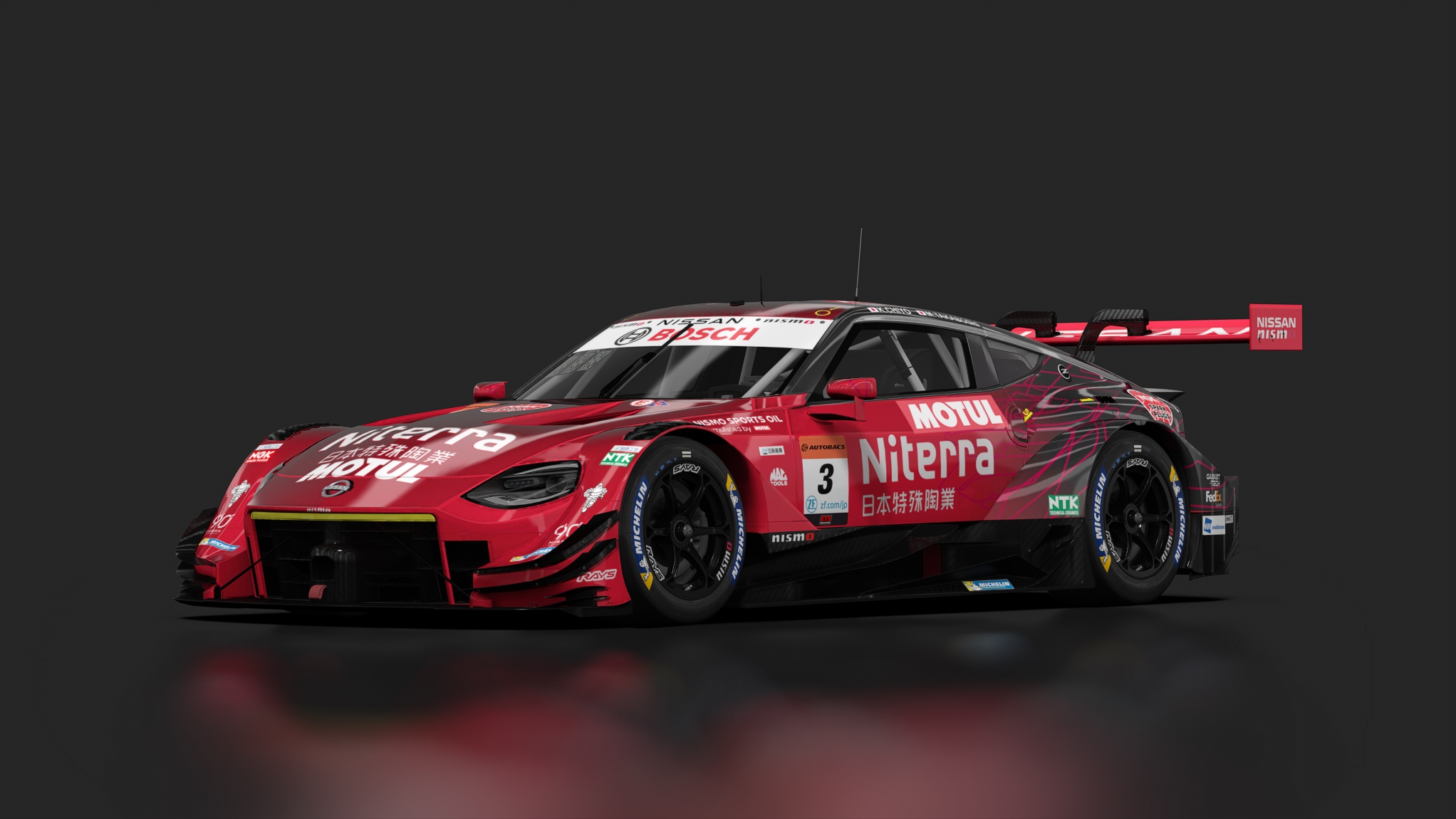 Nissan Z GT500, skin 2023_niterra_motul_3