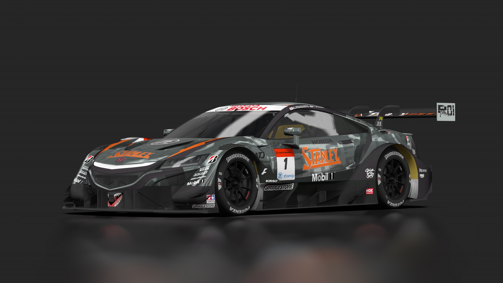 Honda NSX-GT, skin 2021_1_Stanley_Kunimitsu