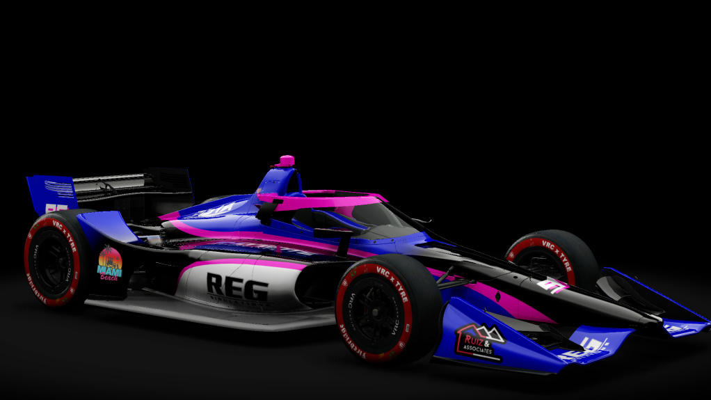 VRC Formula North America 2021 (Road Kit), skin Santiago Monente