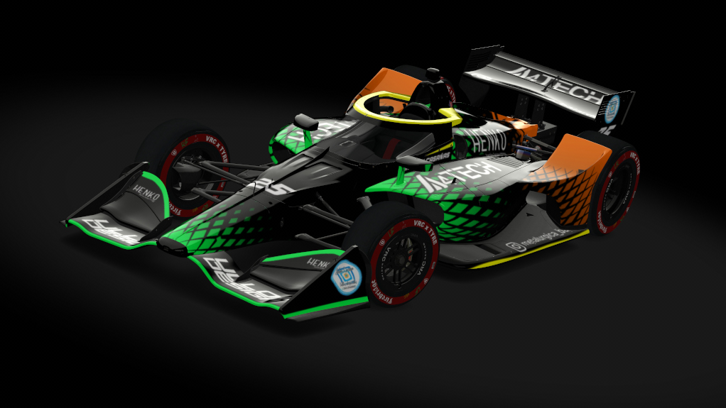 VRC Formula North America 2021 (Road Kit), skin TNP INDY #25 J.CASAÑAS - T14