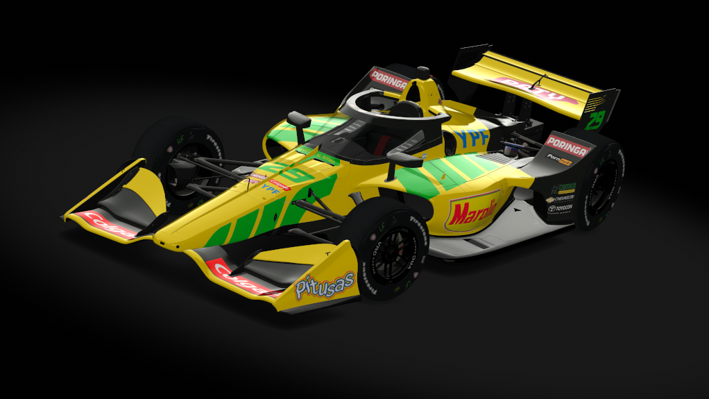 VRC Formula North America 2021 (Road Kit), skin TNP INDY #29 A.ESPANA - T14