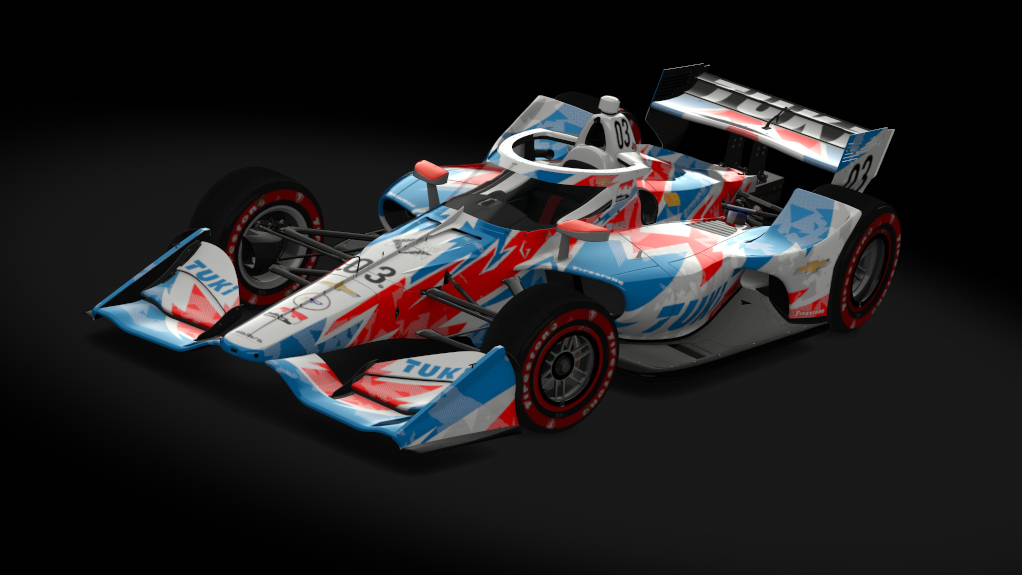 VRC Formula North America 2021 (Road Kit), skin TNP INDY #3 S.CABRAL - T14