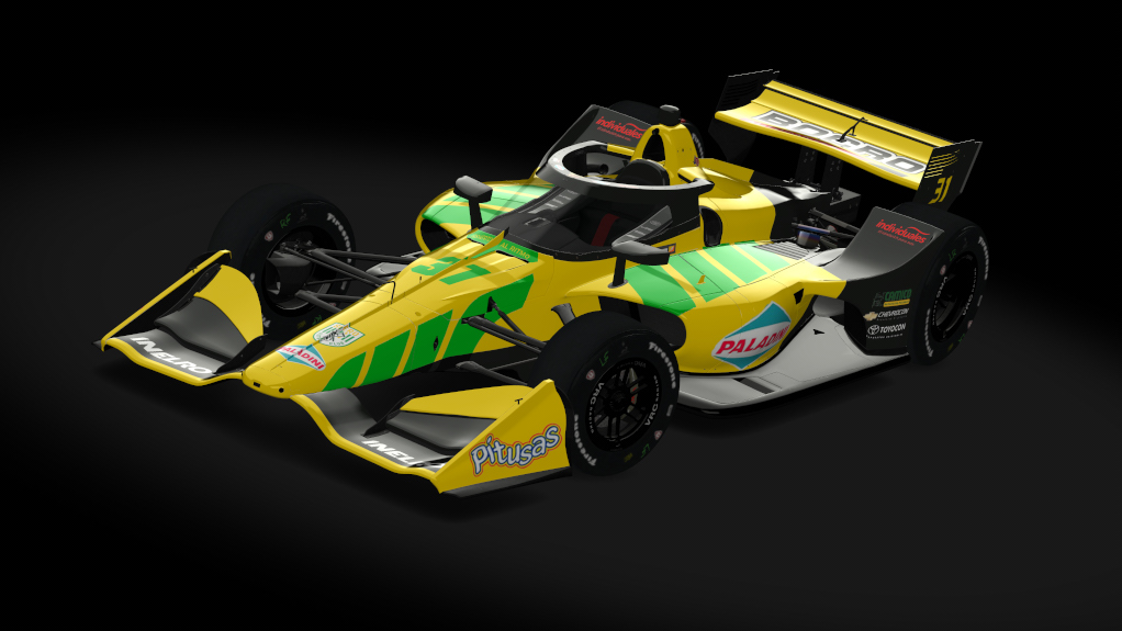 VRC Formula North America 2021 (Road Kit), skin TNP INDY #31 J.CONCINA - T14