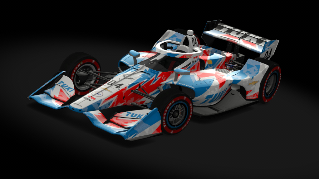 VRC Formula North America 2021 (Road Kit), skin TNP INDY #4 L.GELABERT - T14