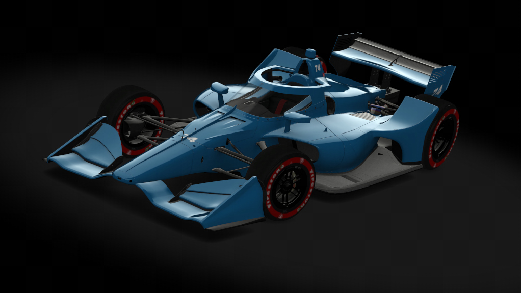 VRC Formula North America 2021 (Road Kit), skin TNP INDY #74 M.GIORDANI - T14