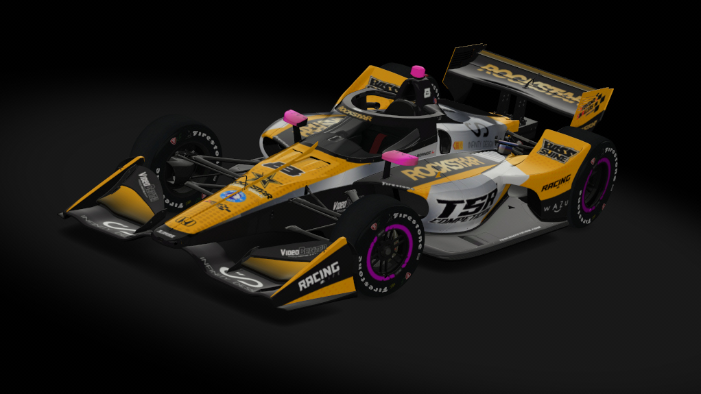 VRC Formula North America 2021 (Road Kit), skin TNP INDY #8 D.ALBORNOZ - T14