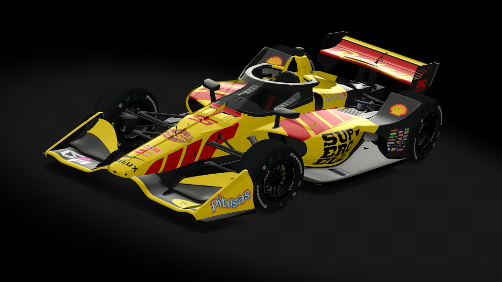 VRC Formula North America 2021 (Road Kit), skin TNP INDY #95 A.TRAVESANI - T14